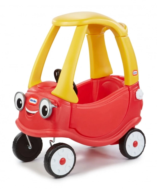 Nuova macchinina Cozy Coupe giallo-rosso Little Tikes