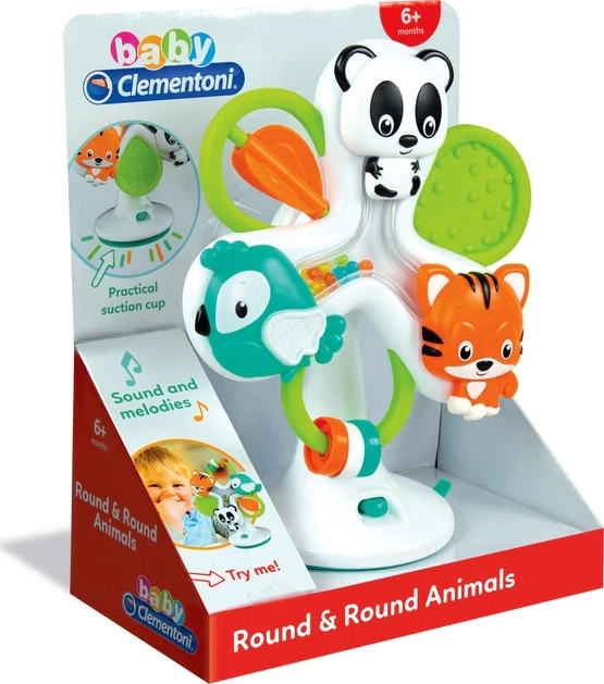 Clementoni Baby giostra interattiva con animali