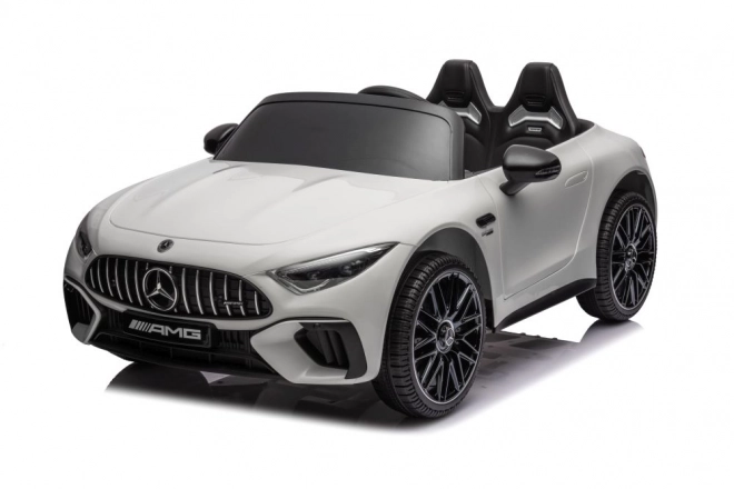 Auto elettrica per bambini Mercedes AMG SL63 bianco