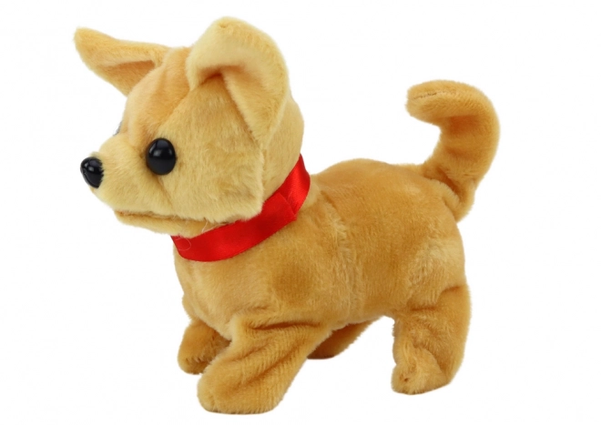 Cane Peluche Interattivo Beige