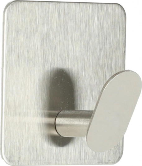 Set di 4 ganci metallici autoadesivi per parete