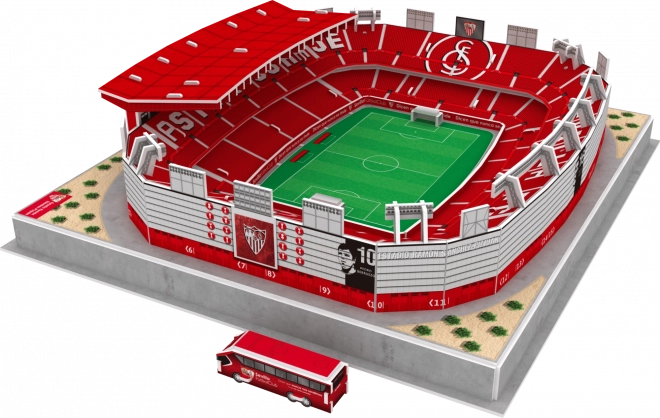 Puzzle 3D Stadio Santiago Ramón Sánchez-Pizjuán - FC Sevilla