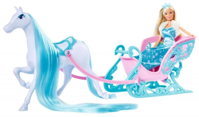 Elegante cavallo con criniera magica