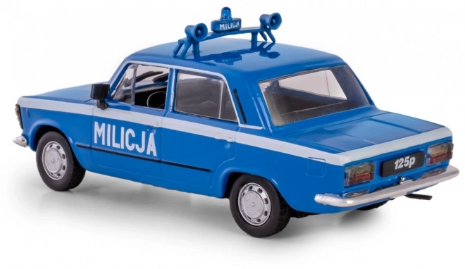 Macchina Fiat 125P Polizia Milicja