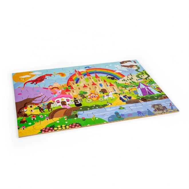 Puzzle Bigjigs Toys mondo magico