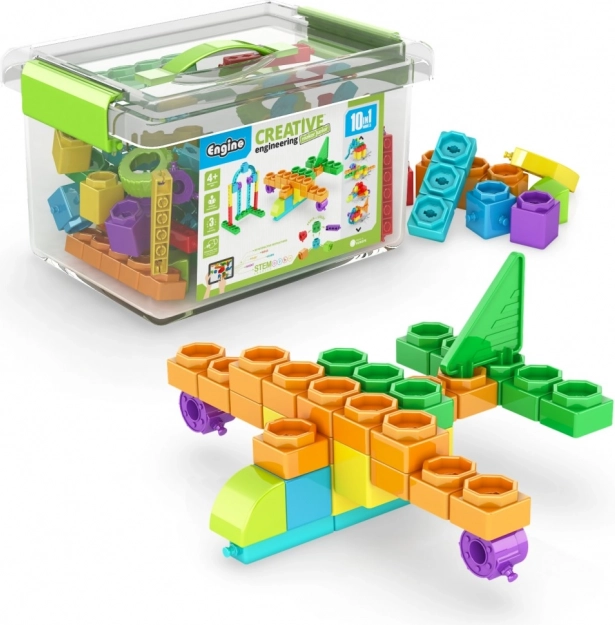Costruzioni Engino Box Junior – 10 modelli per bambini dai 4 anni