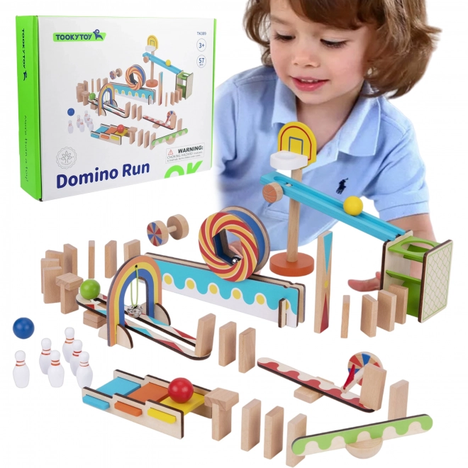 Domino in legno Crazy