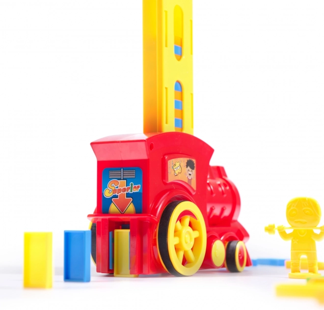 Treno con Domino Giocattolo Interattivo – Rosso