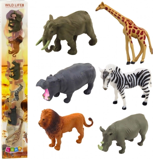 Set di Miniature Realistiche di Animali Selvatici 6 pezzi