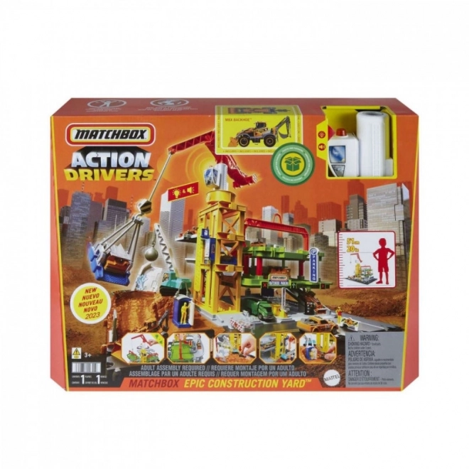 Set Matchbox Avventure Vere Area di Costruzione