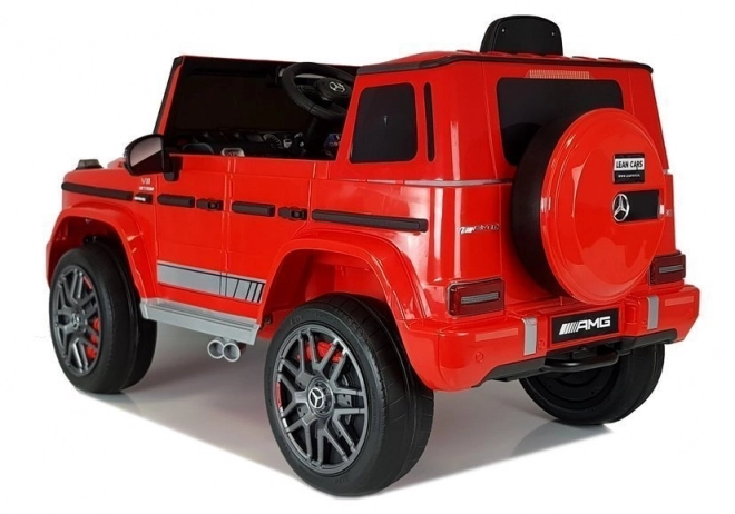 Auto a batteria Mercedes G63 rosso