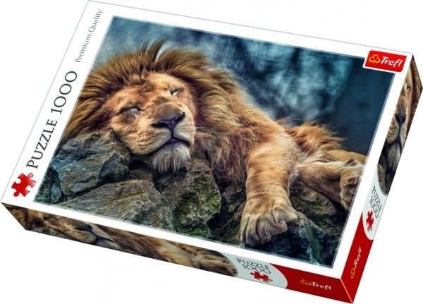 Puzzle TREFL Leone Addormentato 1000 Pezzi