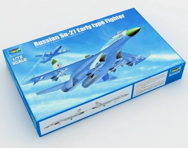 Modello in plastica Su-27 Early type