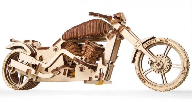 Puzzle meccanico in legno 3D Ugears Moto VM-02