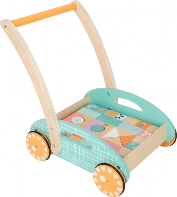 Carrello con Blocchi Small Foot