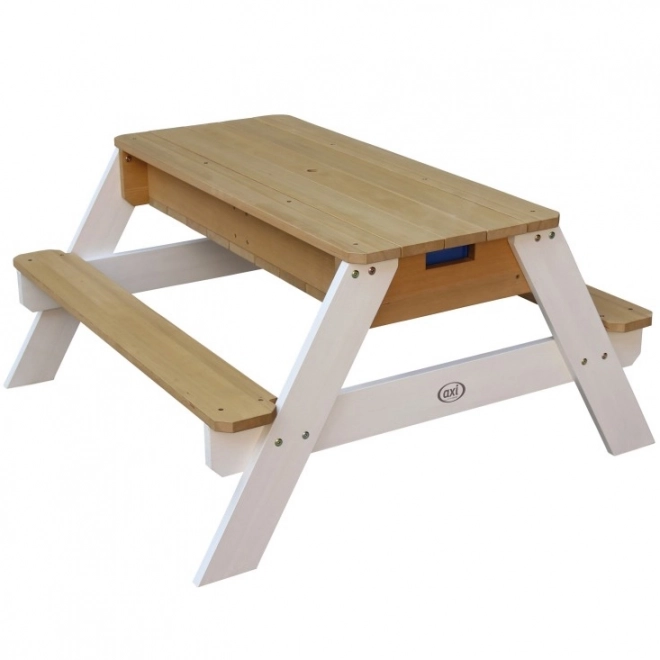 Tavolo da picnic per bambini con ombrellone AXI