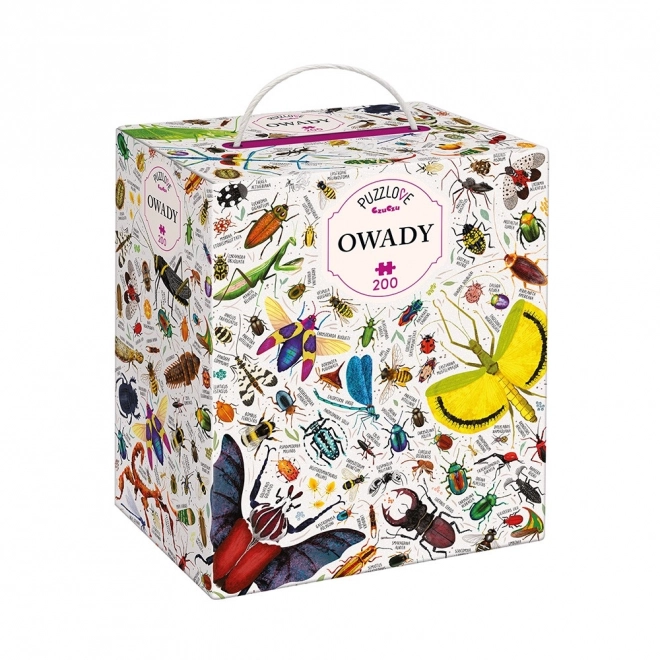Puzzle Puzzlove insetti 200 pezzi
