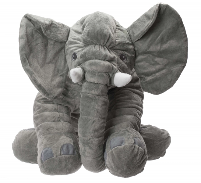 Grande peluche elefante grigio