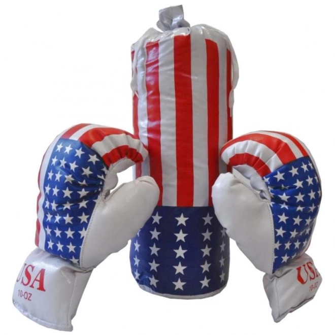 Sacco da boxe e guantoni