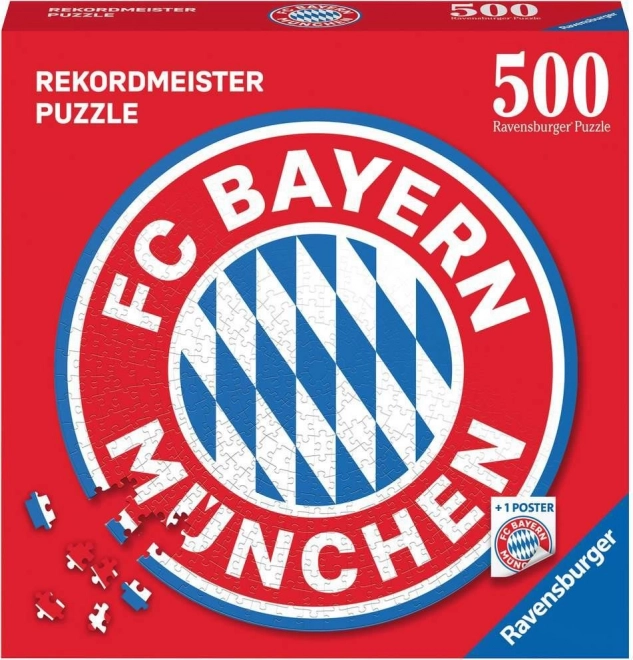 Puzzle rotondo logo FC Bayern 500 pezzi