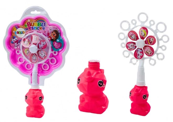 Gioco Bolle di Sapone Unicorno Rosa