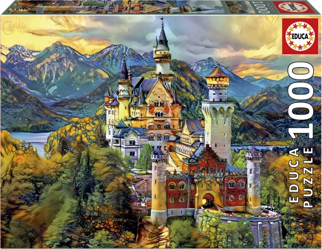 Puzzle Neuschwanstein 1000 pezzi Educa