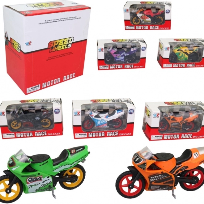 Moto per bambini, 8 colori, 8,5 cm