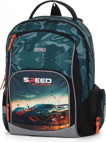 Zaino scolastico OXY GO Auto per alunni