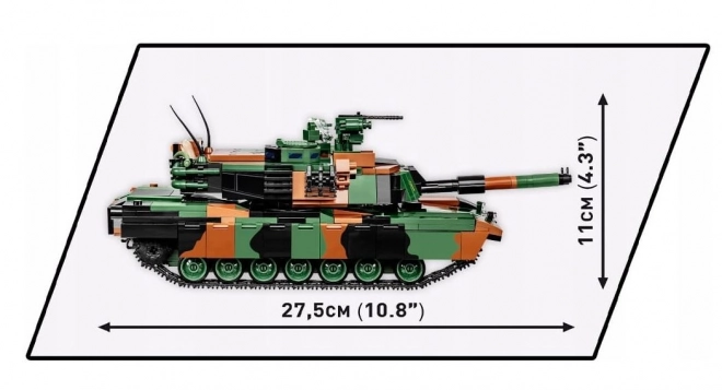 Modello di costruzione COBI Abrams M1A2 SEPv3