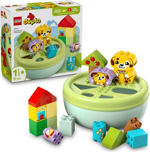 Lego duplo ordinatore di forme: casetta dei cuccioli