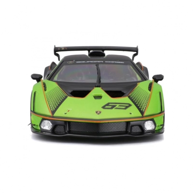 Lamborghini Essenza SCV12 verde in scala 1:24 di Bburago