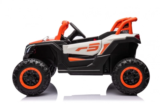 Auto a batteria Buggy UTV arancione 4x4