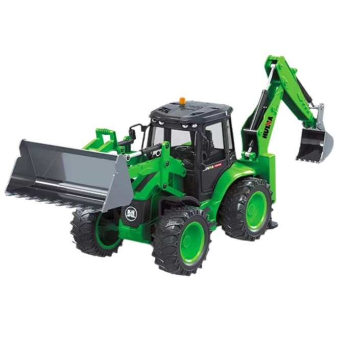 Escavatore RC verde Huina 1:14