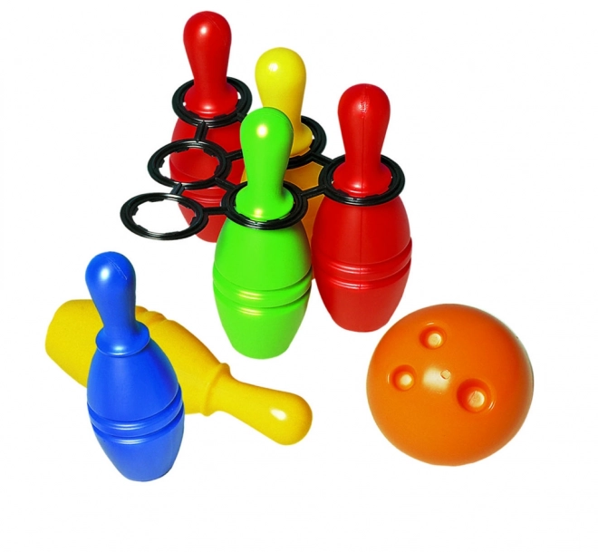 Set da bowling colorato per bambini