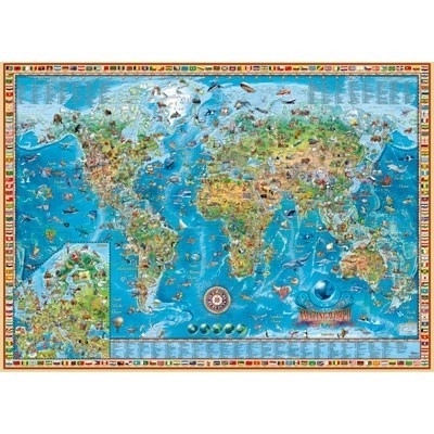 Puzzle Mondo Meraviglioso 2000 pezzi