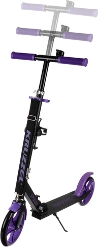 Monopattino pieghevole da città per bambini con grandi ruote (200 mm) – viola
