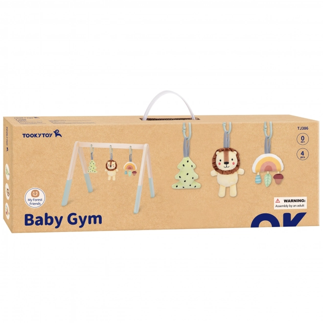 Palestra in legno per bambini - Amici del bosco