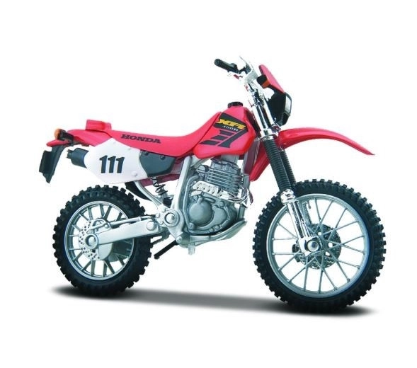 Honda XR400R con supporto 1/18