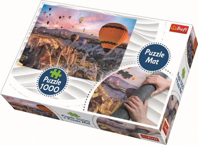 Puzzle Palloni su Cappadocia 1000 pezzi con tappetino