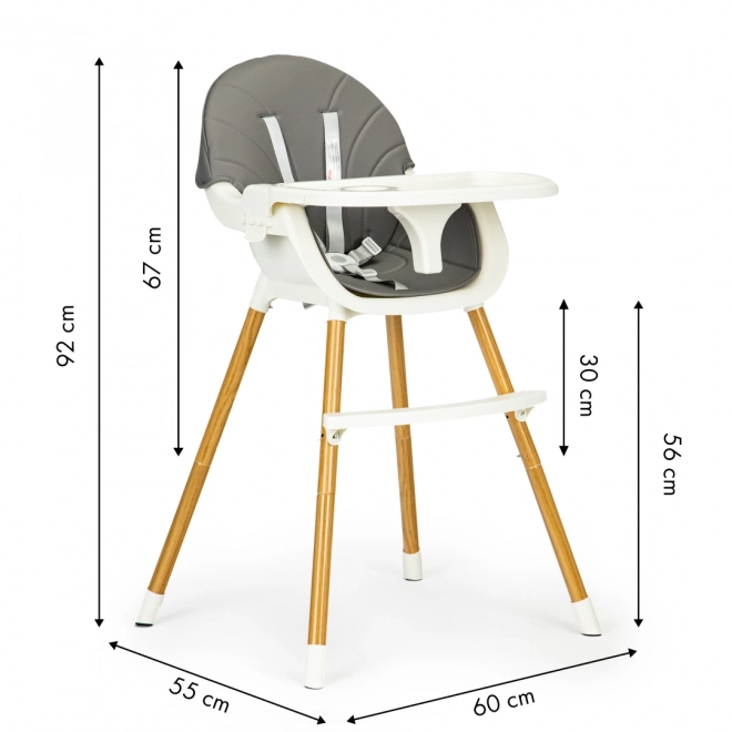 Sedia Pappa 2 in 1 Ecotoys