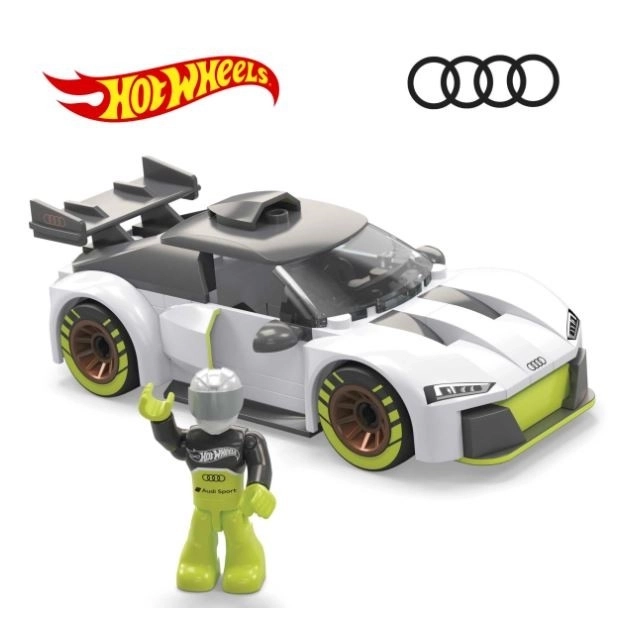 Set Costruzioni Hot Wheels Audi R8