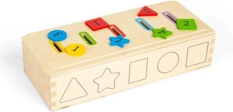 Bigjigs Toys classificazione di colori, forme e numeri