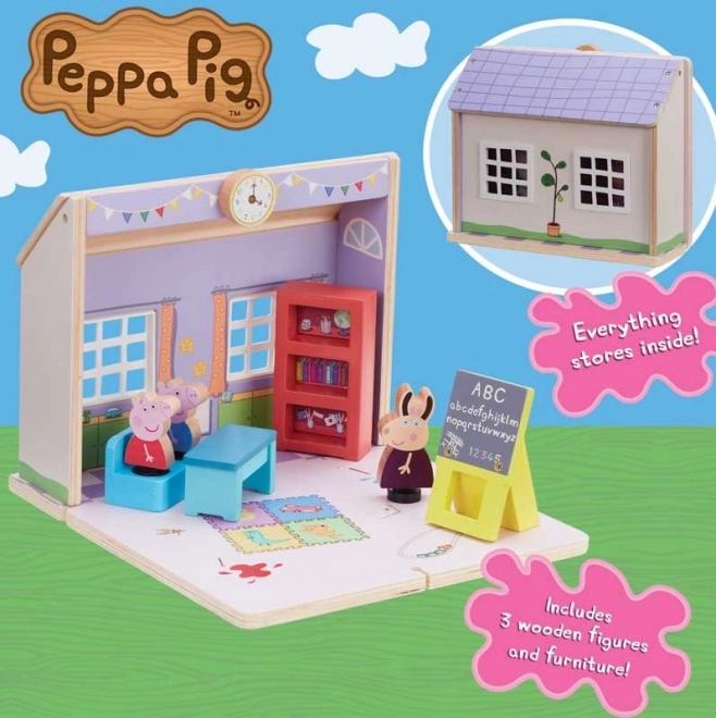 Scuola in Legno di Peppa Pig