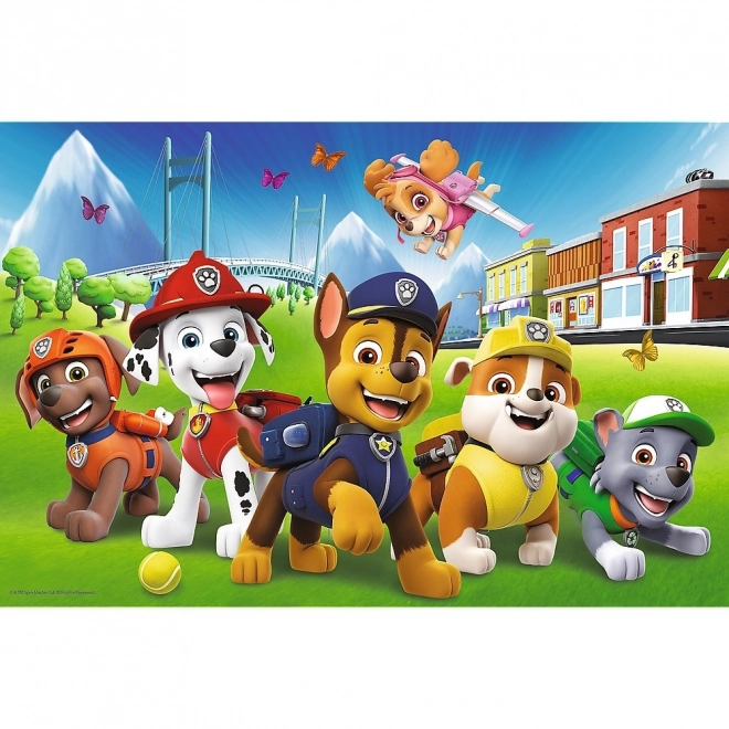 Puzzle 60 pezzi nella radura Paw Patrol