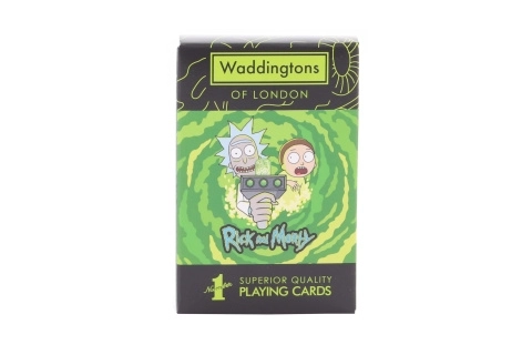 Carte da gioco Rick e Morty di Waddingtons