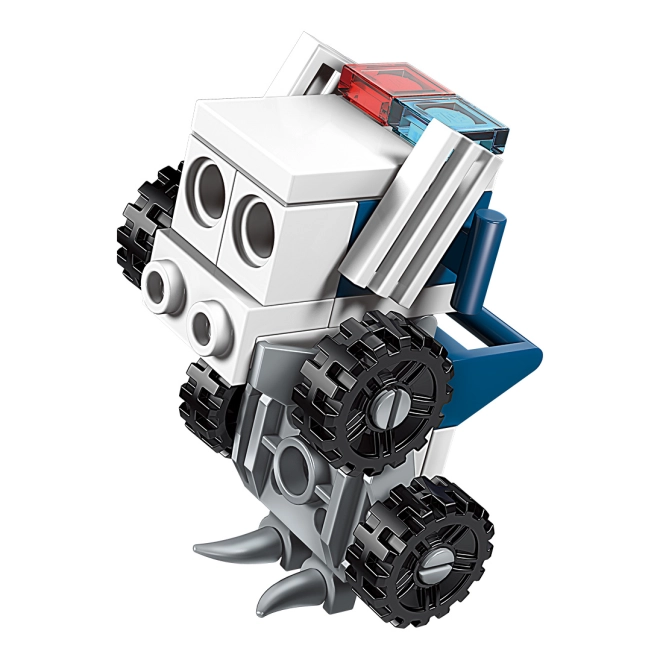 Divertente robot della polizia