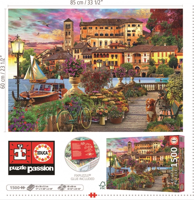 Puzzle Passeggiata Italiana 1500 pezzi