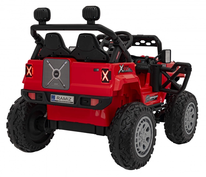 Auto elettrico per bambini OFF ROAD Speed rosso