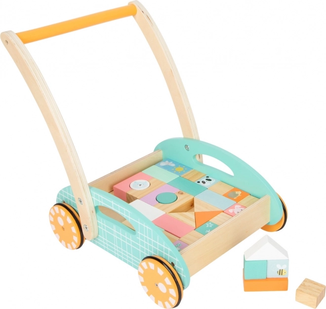 Carrello con Blocchi Small Foot