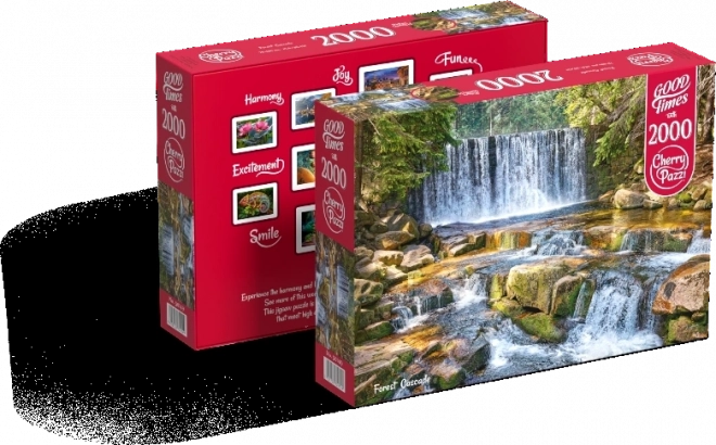 Puzzle Cascata Nella Foresta 2000 Pezzi